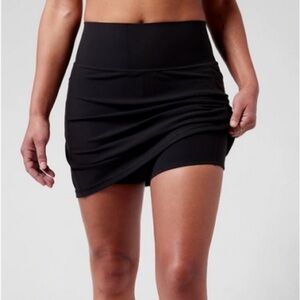 Athleta Salutation Stash Pocket 14.5” Skort Black Size Medium